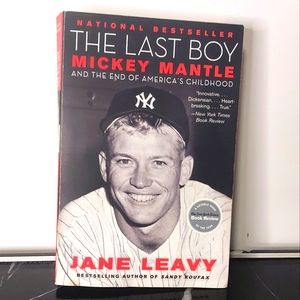 The Last Boy Mickey Mantle Baseball by Jane Leavy - New York Yankees HOF!!!